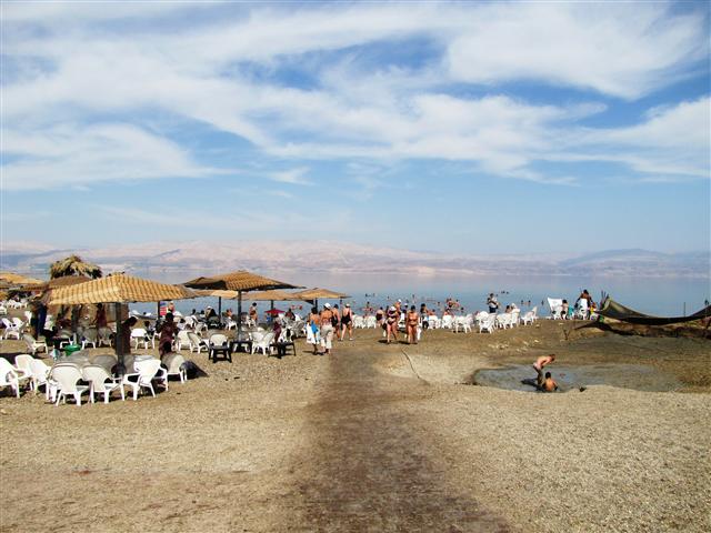 Mineral Beach at the Dead Sea