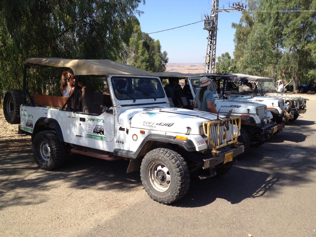 Golan Heights Jeeps - Ready to Go!