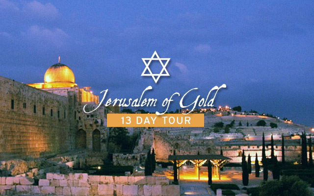 13 Day Jerusalem of Gold Jewish Tour Experience