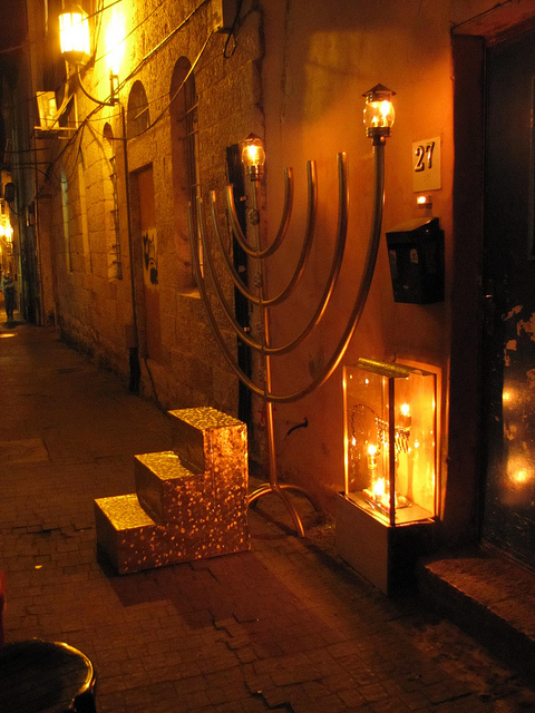 Chanukah in Nachlaot Jerusalem
