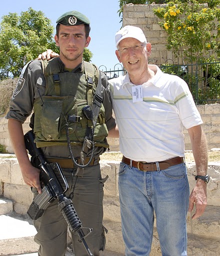 Visiting Soldiers in Hebron!
