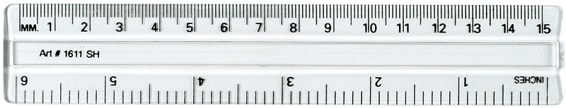 metric ruler